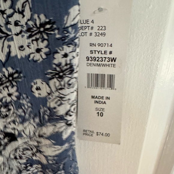 MKS Floral dress . NWT size 10 - Picture 9 of 11